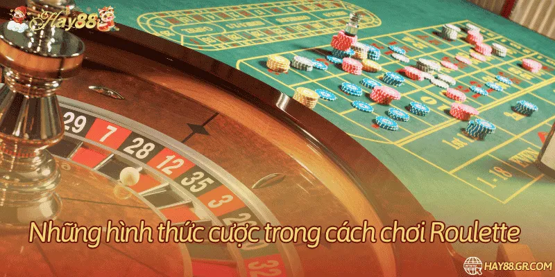 Các hình thức cược roulette
