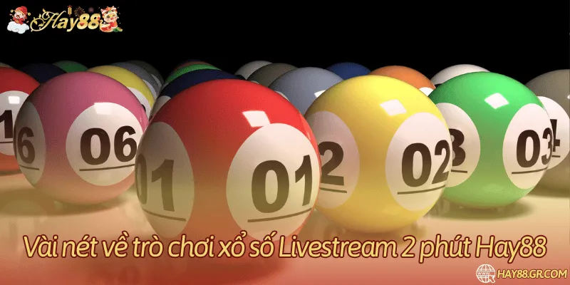 Vài nét về trò chơi xổ số Livestream 2 phút Hay88